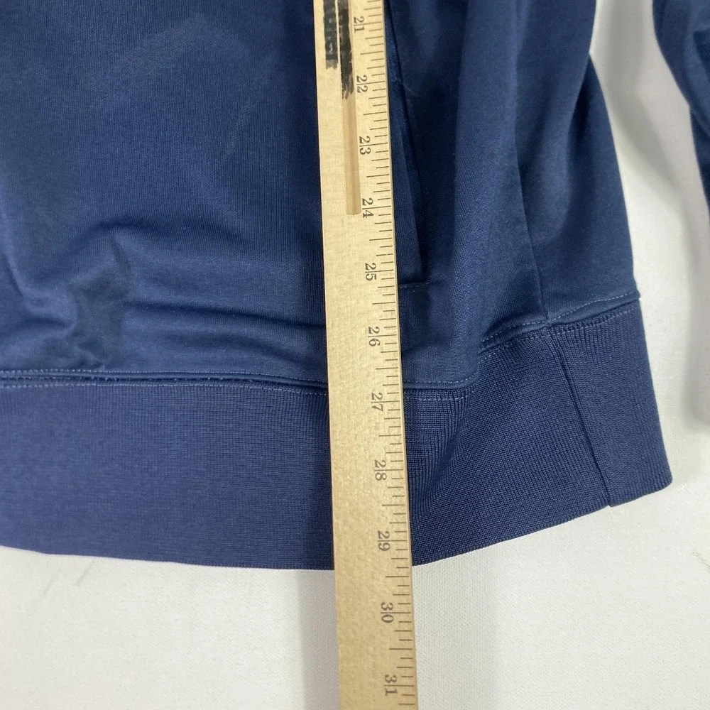 The North Face Jacket Mens XL Blue Full‎ Zip Track Athletic Logo Sweatshirt